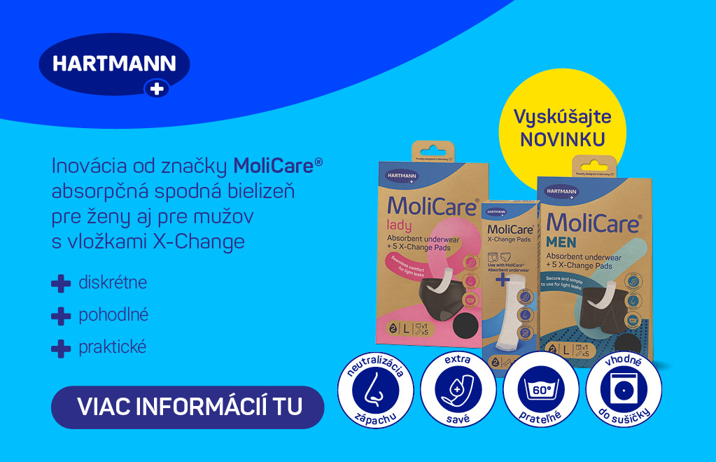 Novinka MoliCare® Absorpčná spodná bielizeň