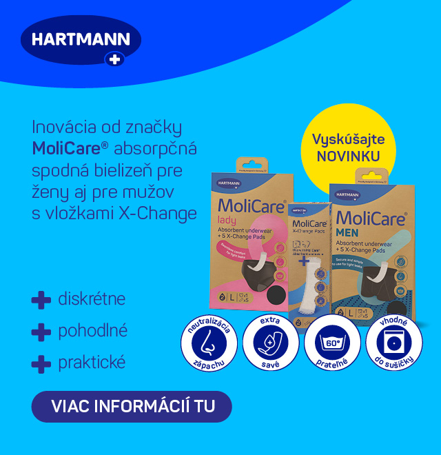 Novinka MoliCare® Absorpčná spodná bielizeň